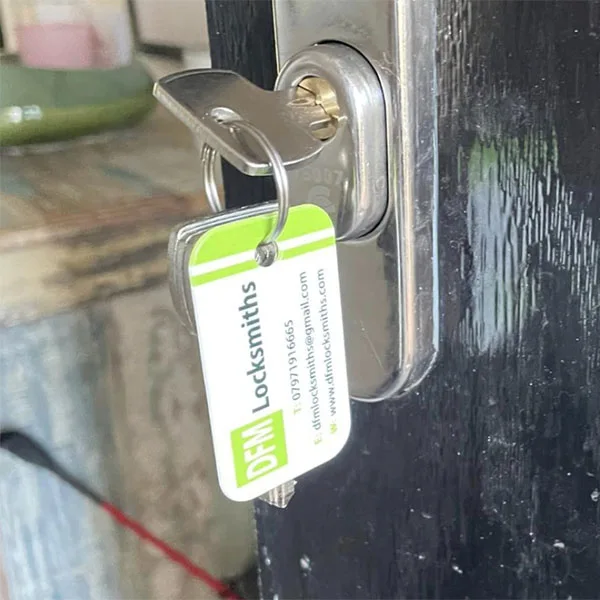 Keys supplied with a door lock by DFM Locksmiths